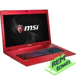 Ремонт ноутбука MSI GS70 STEALTH