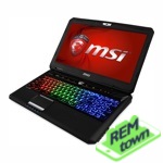 Ремонт ноутбука MSI GX60 3BE
